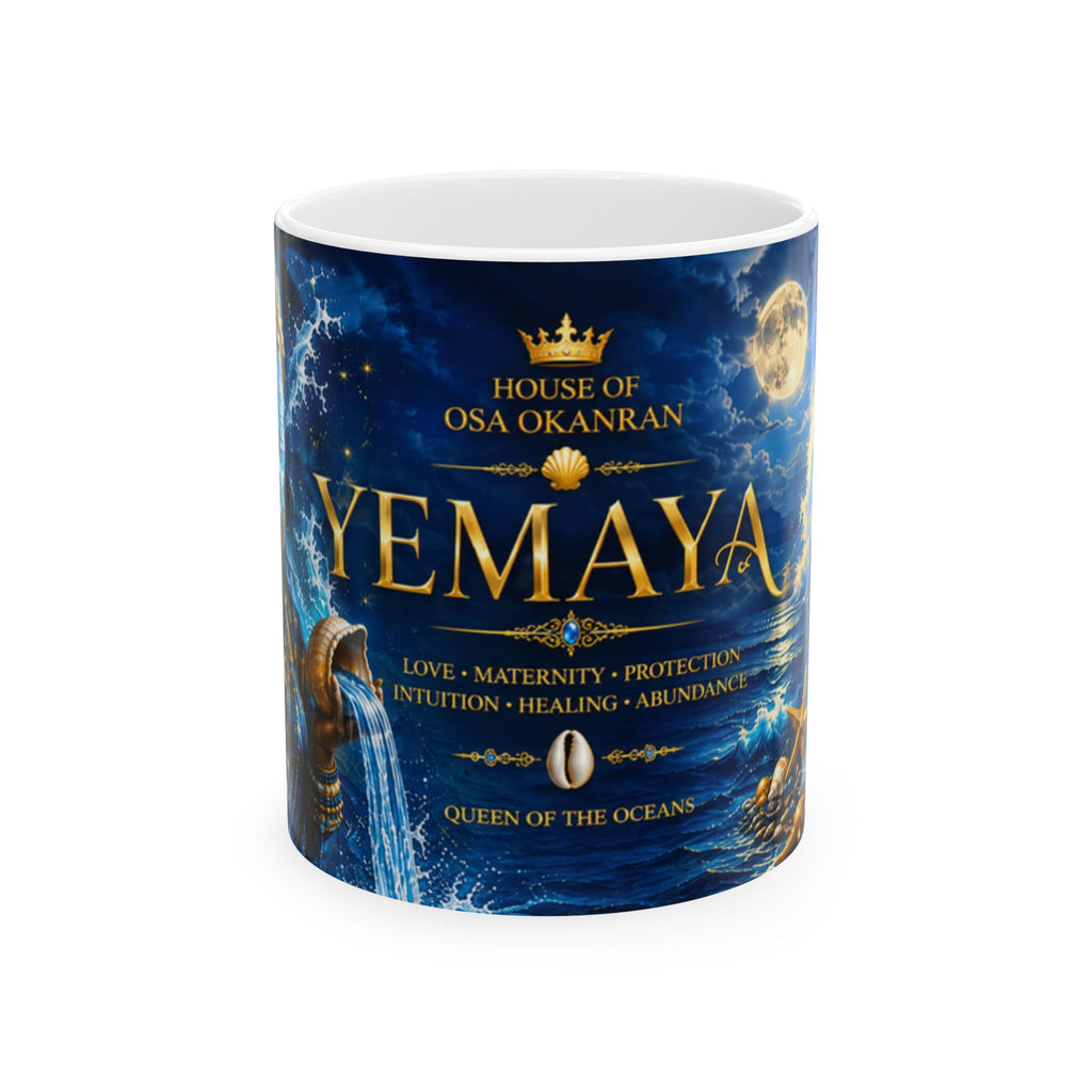 Yemaya-Queen of the ocean ceramic mug (11oz)